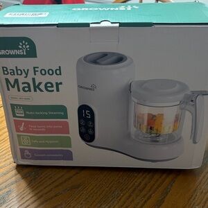Grownsy Baby Food Maker in White